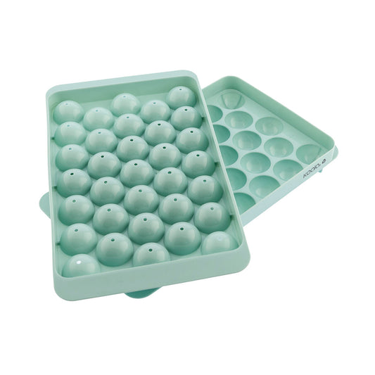 Ice Cube Mould Koala Eco Friendly 33 Compartments 24,5 x 14,5 x 3,5 cm Green Plastic