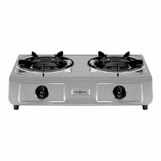 gas stove Vitrokitchen 265IB       BUT Black Stainless steel