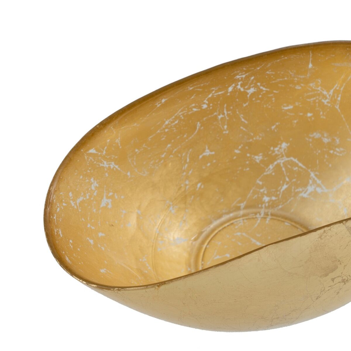 Bowl Golden Glass 28 x 14 cm