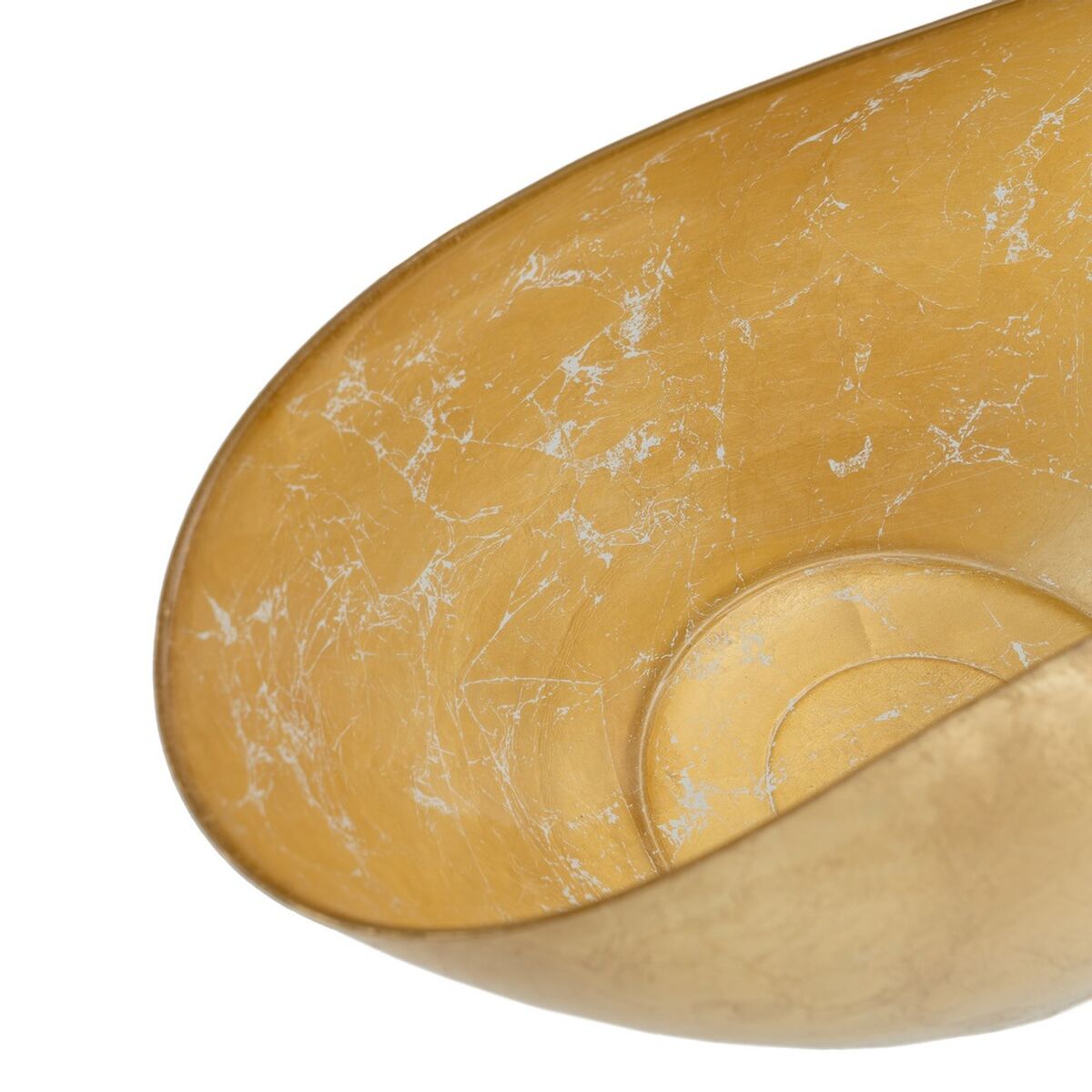 Bowl Golden Glass 38 x 20 cm