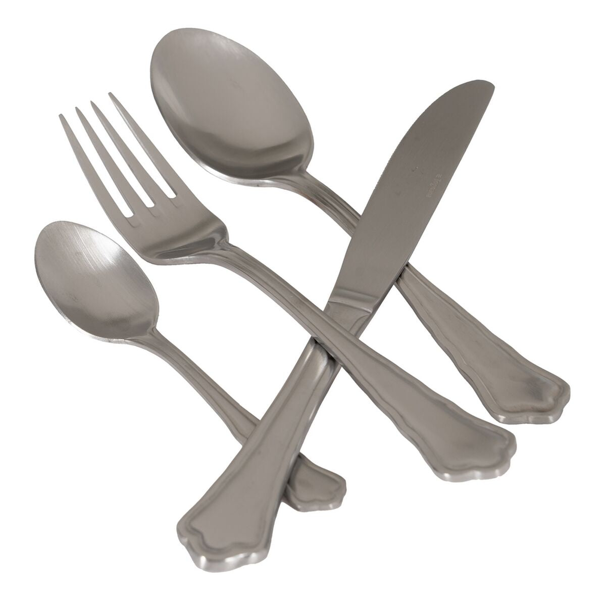 Cutlery Silver Stainless steel 24 Pieces