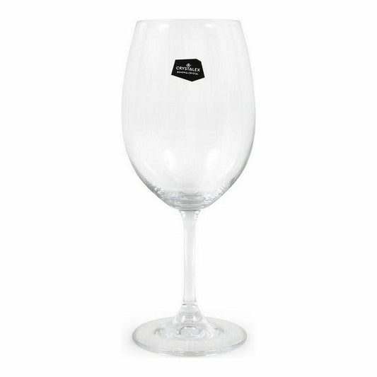 Wine glass Crystalex Lara Transparent Crystal (6 Units) (8 Units) (450 cc)