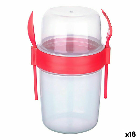 Lunchbox Titiz Spoon Fork 1,1 L 13 x 10 x 18 cm (18 Units)