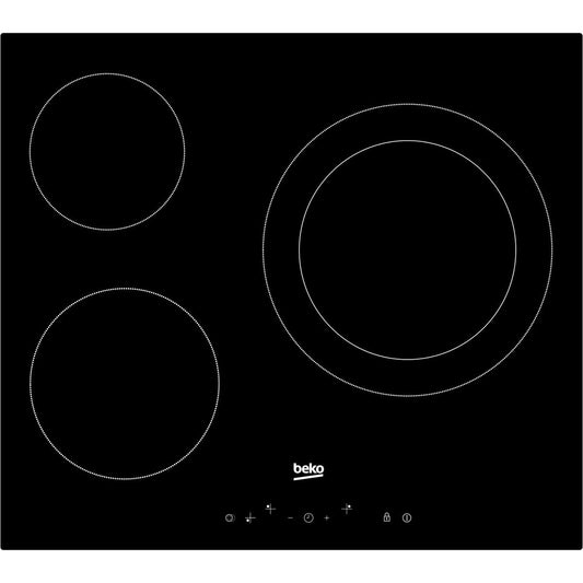 Glass-Ceramic Hob BEKO HIC63402T 60 cm 5700 W