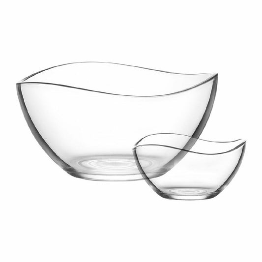 Set of bowls LAV 1226 Salad Bowl Crystal 7 Pieces 310 ml 1,88 L (2 Units)