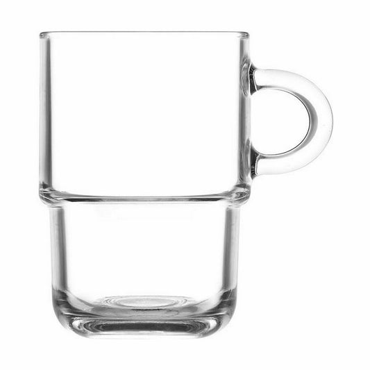 Set of Mugs LAV Stackable 360 ml (6 Units)