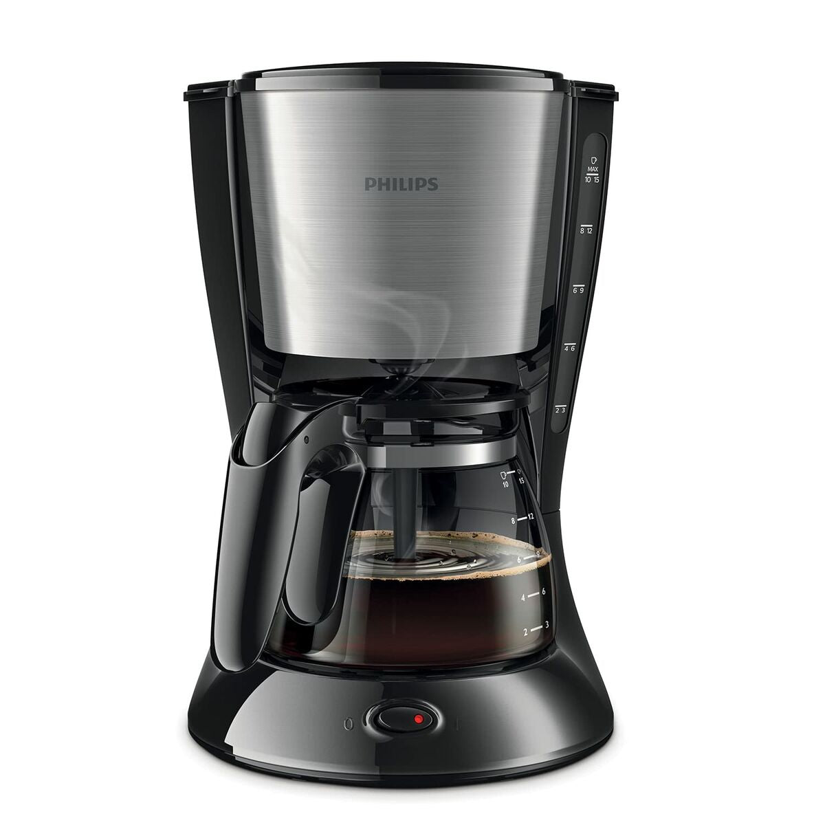 Drip Coffee Machine Philips Cafetera HD7462/20 (15 Tazas) Black 1000 W