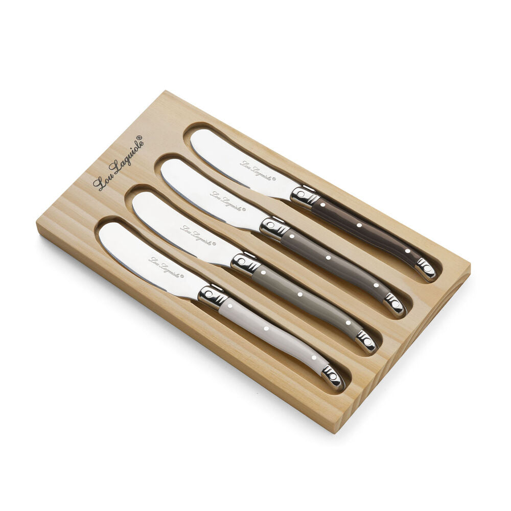 Knife Set Amefa 4 Pieces Butter Metal