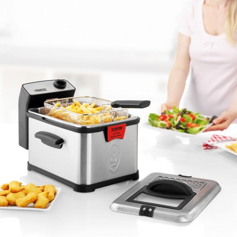 Deep-fat Fryer Princess 01.183001.01.050 3 L 3200W 3 L