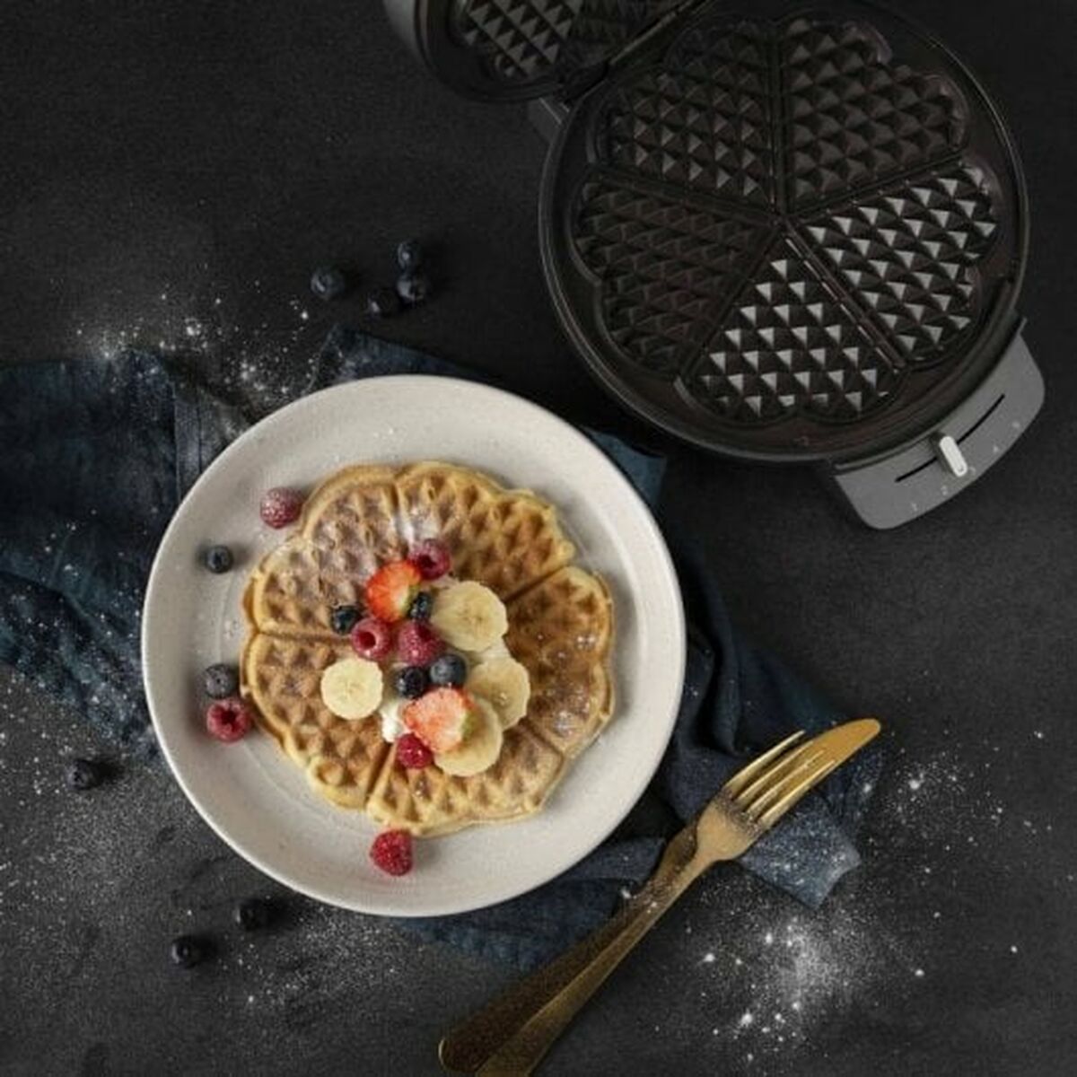 Waffle Maker Princess 132380 Deluxe 1200 W