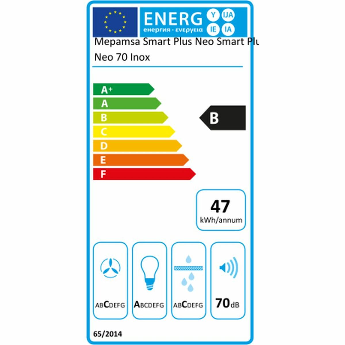 Conventional Hood Mepamsa Smart Plus Neo