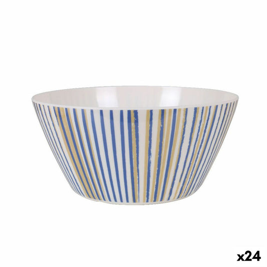 Salad Bowl La Mediterránea Irys Melamin 25,5 x 12 cm (24 Units)