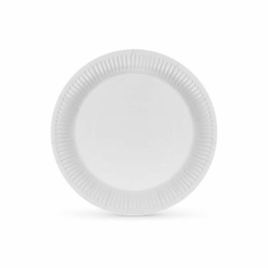 Plate set Algon Cardboard Disposable White (36 Units)