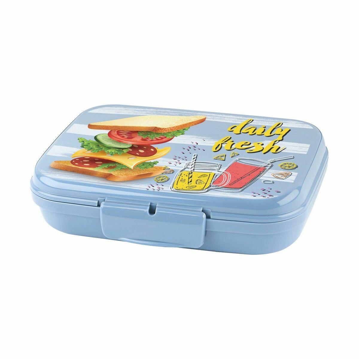 Sandwich Box Titiz Plastic 600 ml 16 x 12 x 4 cm (24 Units)