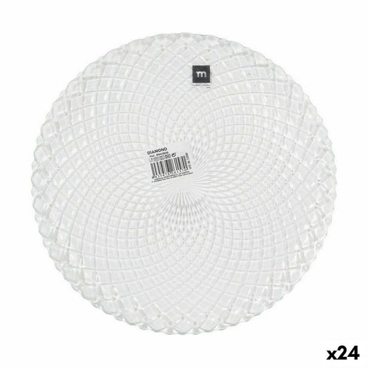 Serving Platter La Mediterránea Diamond Circular Ø 31 cm (24 Units)