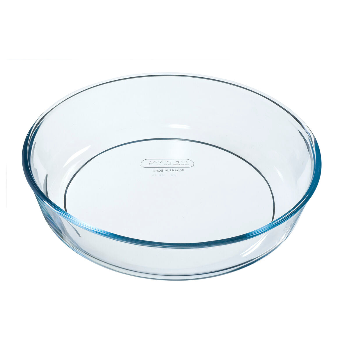 Oven Mould Pyrex Classic Vidrio Circular Transparent 6 Units 26 x 26 x 6 cm