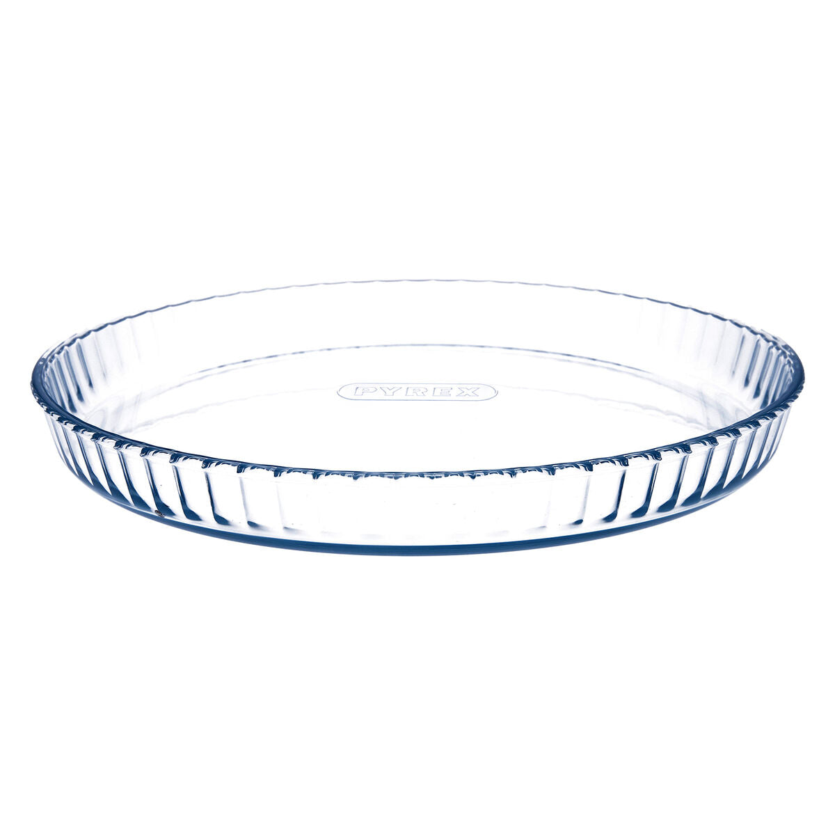 Oven Mould Pyrex Classic Vidrio Flat Circular Transparent 6 Units 31 x 31 x 4 cm