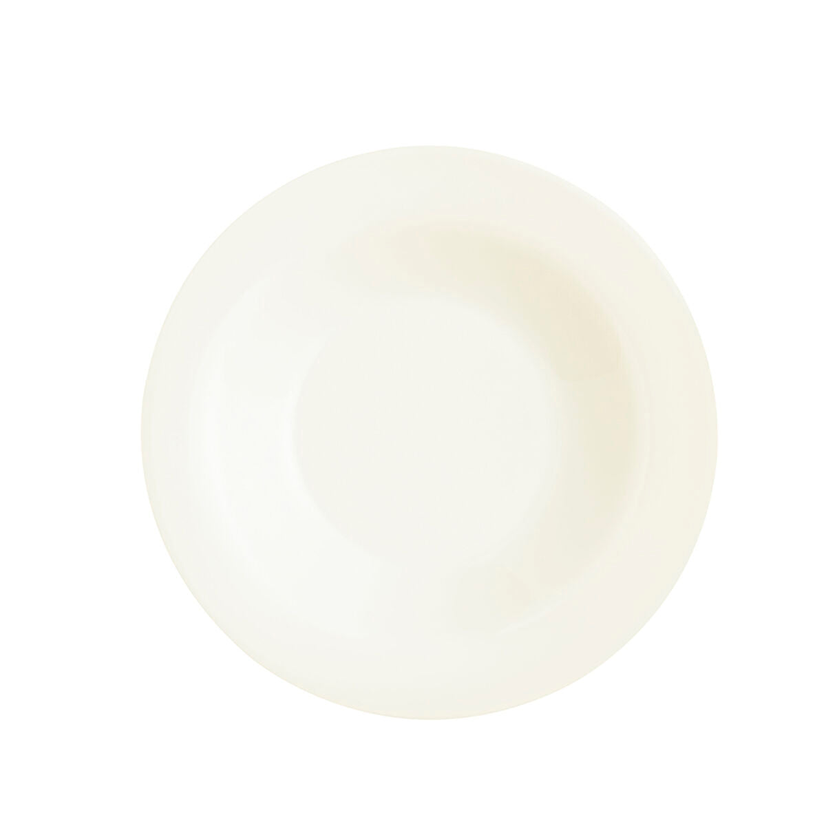 Deep Plate Arcoroc Intensity Beige Glass (22 cm) (24 Units)