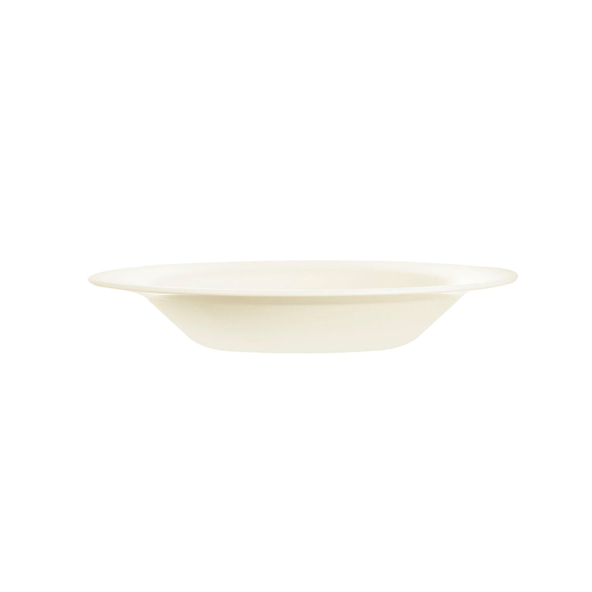 Deep Plate Arcoroc Intensity Beige Glass (22 cm) (24 Units)