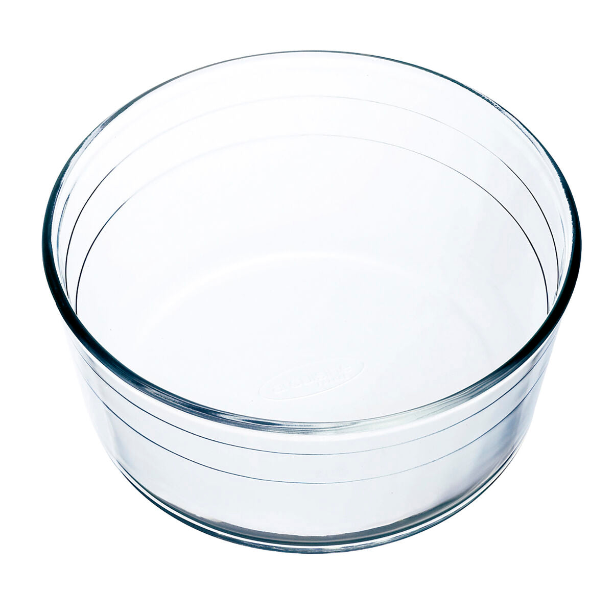 Oven Mould Ô Cuisine Ocuisine Vidrio Souffle Transparent 22 x 22 x 10 cm Glass (4 Units)