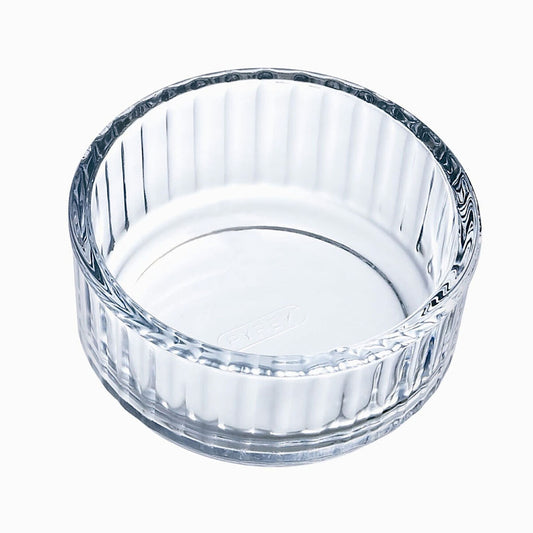 Flan Mould Pyrex Classic Vidrio Circular Transparent 10 x 10 x 5 cm (12 Units)