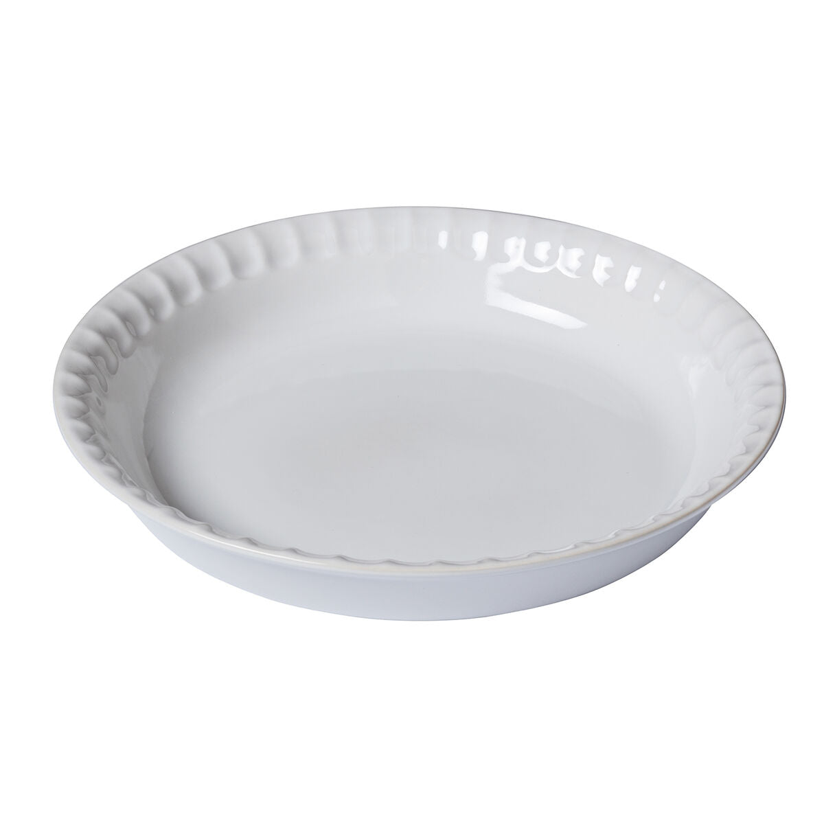 Oven Mould Pyrex Supreme Circular 25,5 x 25,5 x 4 cm White (6 Units)