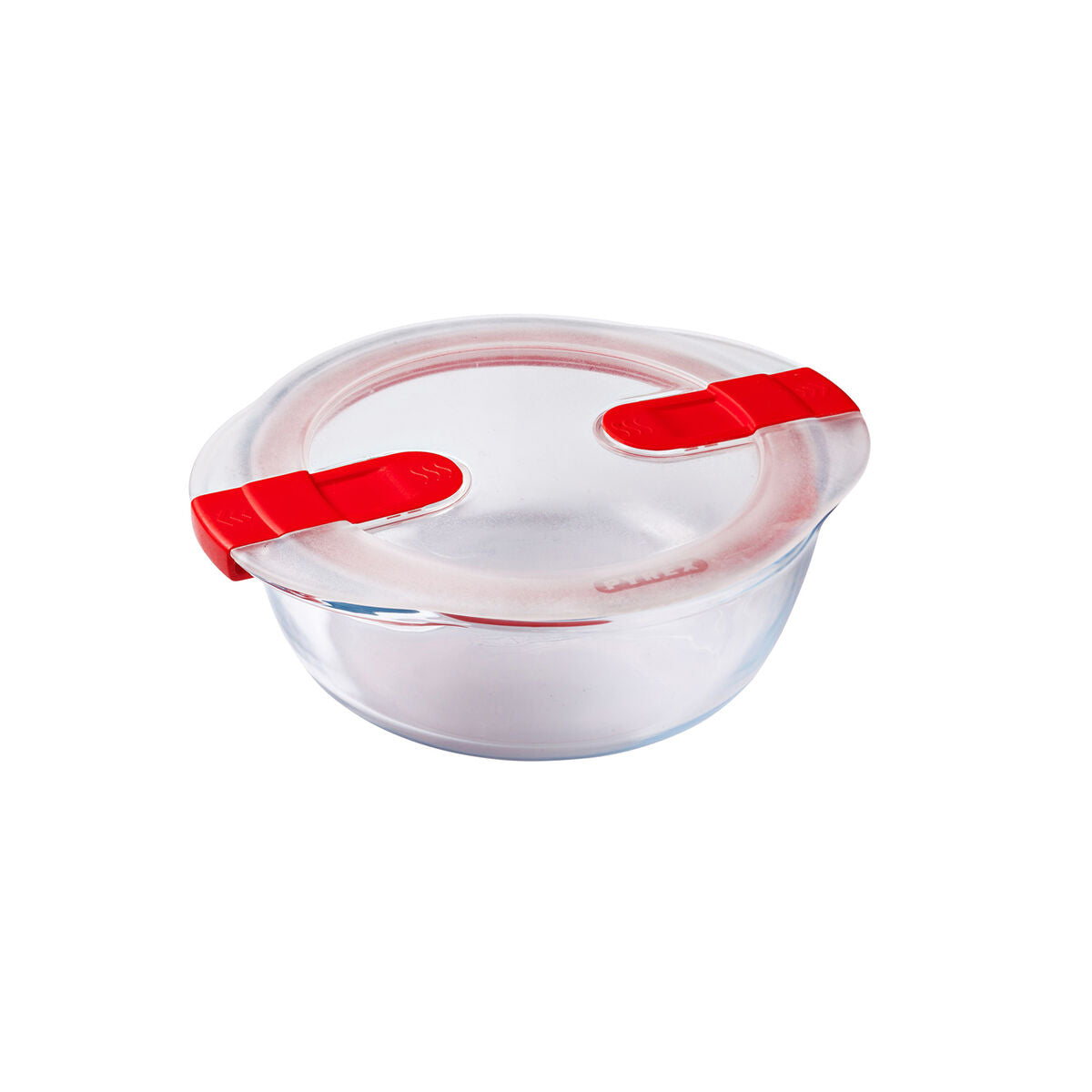 Hermetic Lunch Box Pyrex Cook & Heat 21 x 18 x 7 cm 1,1 L Transparent Glass (5 Units)