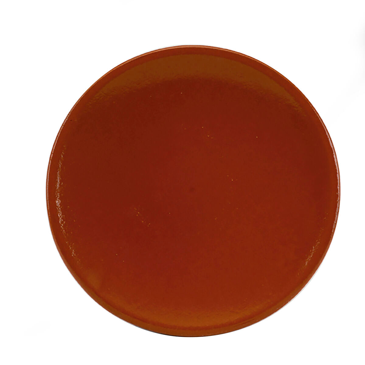 Plate Raimundo Refractor Baked clay Ceramic Brown (Ø 30 cm) (6 Units)