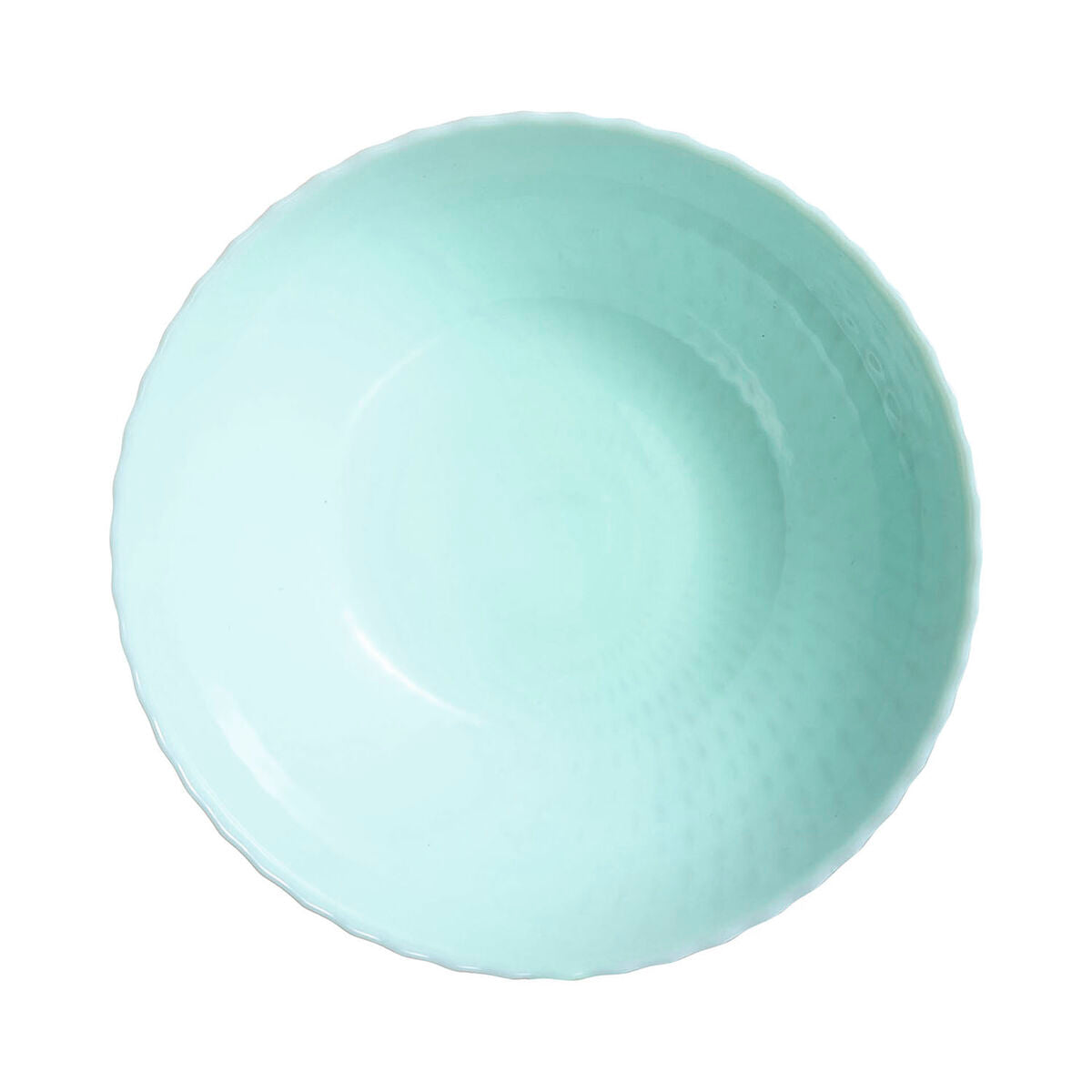 Deep Plate Luminarc Pampille Turquoise Glass (20 cm) (24 Units)