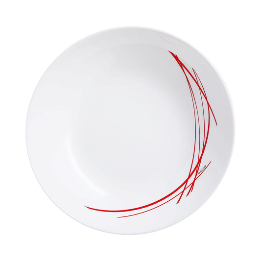 Deep Plate Arcopal Domitille Bicoloured Glass (20 cm) (12 Units)