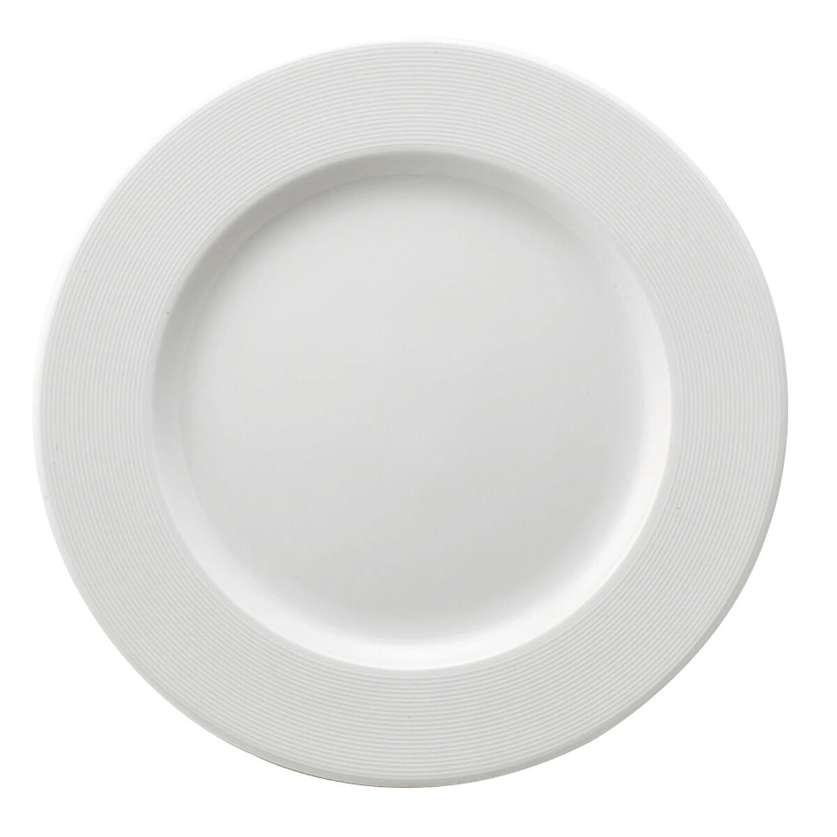 Flat plate Ariane Orba Ceramic White (Ø 27 cm) (12 Units)