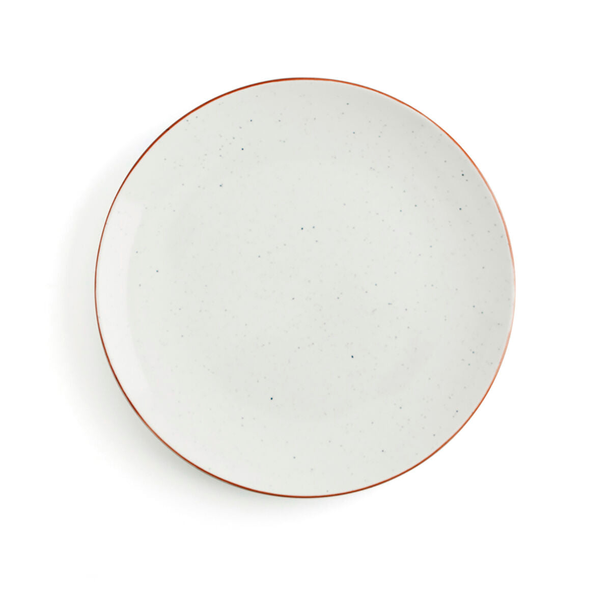 Flat plate Ariane Terra Ceramic Beige (Ø 27 cm) (6 Units)