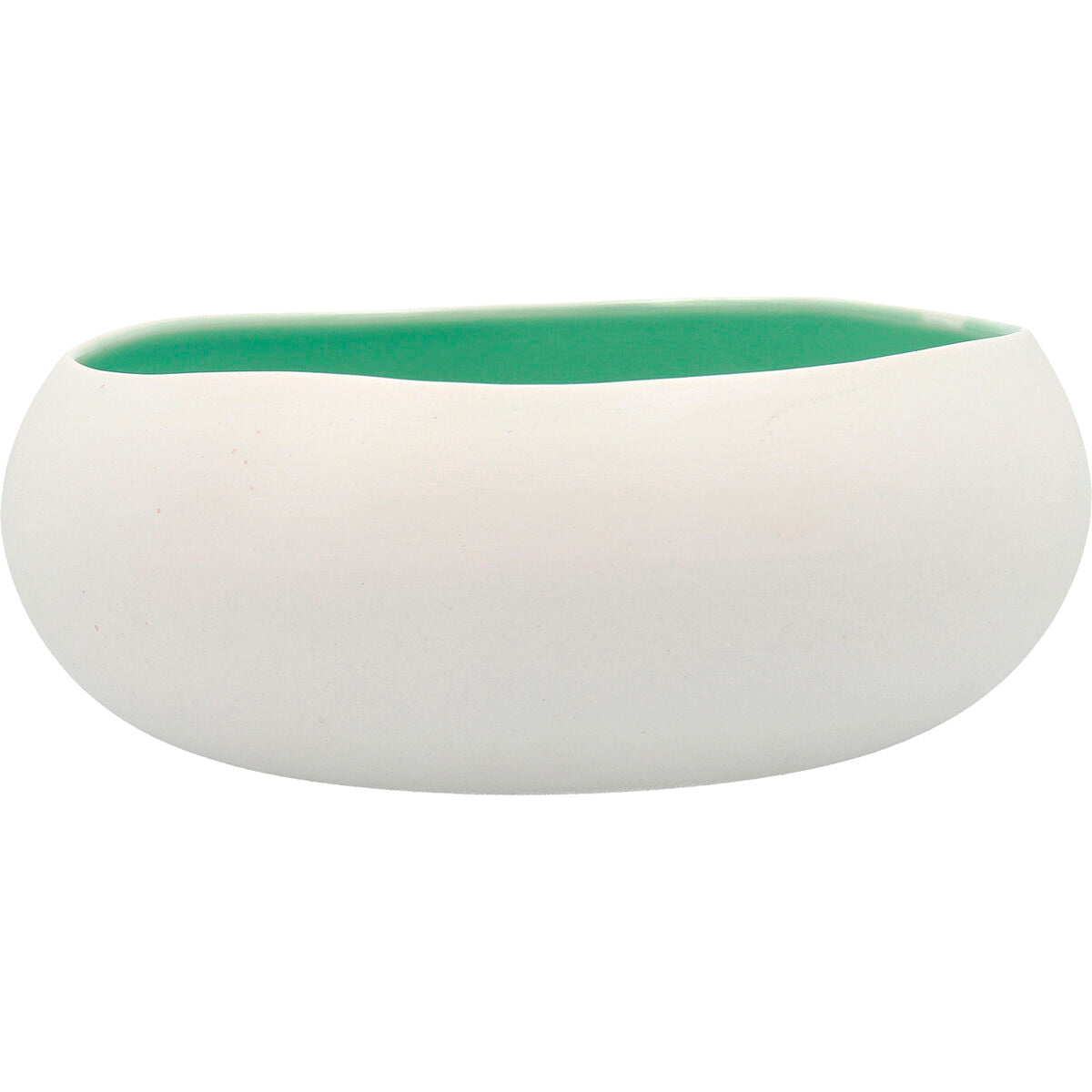 Bowl Ariane Organic Ceramic Green (16 cm) (6 Units)