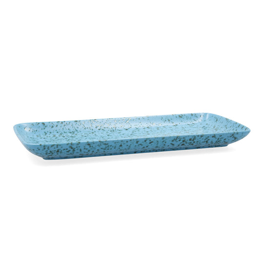 Serving Platter Ariane Oxide Ceramic Blue (36 x 16,5  cm) (6 Units)