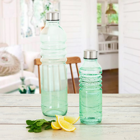 Bottle Quid Fresh Green Glass 1,25 L (6 Units)