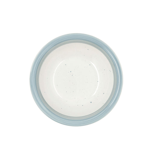 Deep Plate Quid Allegra Aqua Ceramic Bicoloured (ø 21,5 cm) (12 Units)