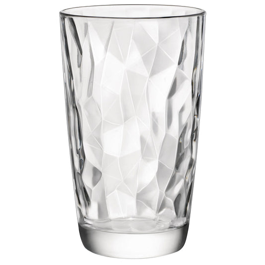 Glass Bormioli Rocco Diamond Transparent Glass 470 ml 6 Units (Pack 6x)