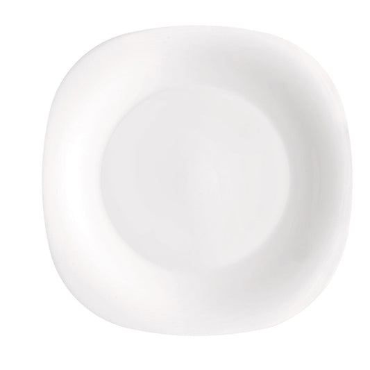 Dessert dish Bormioli Rocco Parma White Glass (24 Units)