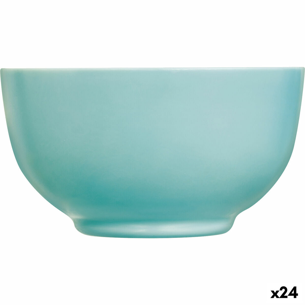 Bowl Luminarc Diwali Turquoise Glass (14,5 cm) (24 Units)