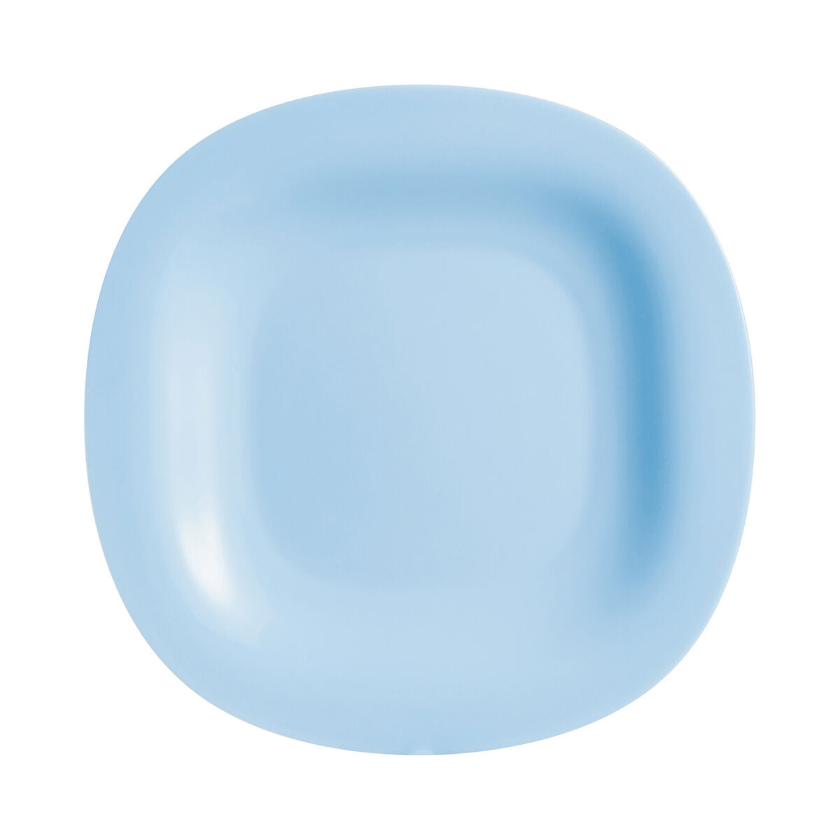 Flat plate Luminarc Carine Blue Glass (Ø 27 cm) (24 Units)