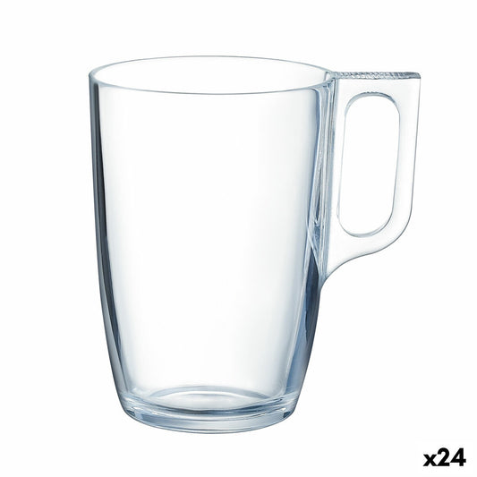 Cup Luminarc Nuevo Transparent Breakfast Glass (400 ml) (24 Units)