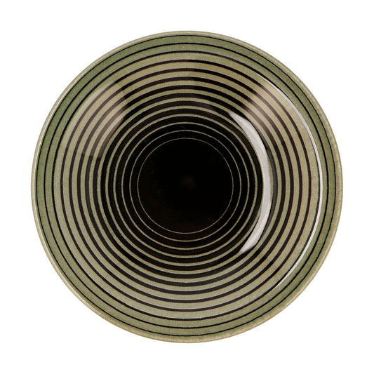 Deep Plate Quid Espiral Ceramic Multicolour (Ø 23,5 cm) (12 Units)