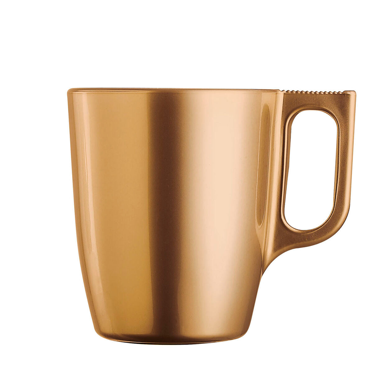 Mug Luminarc Flashy Golden 250 ml Glass (6 Units)