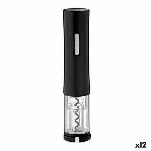 Electric Corkscrew Black Metal Plastic ABS (5 x 23,7 x 5 cm) (12 Units)