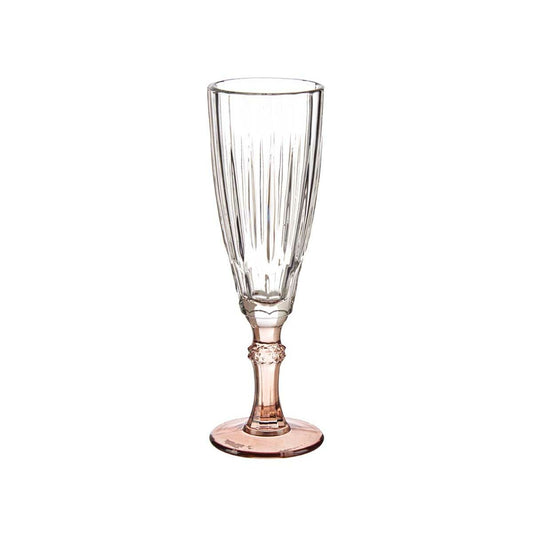 Champagne glass Crystal Brown 6 Units (170 ml)