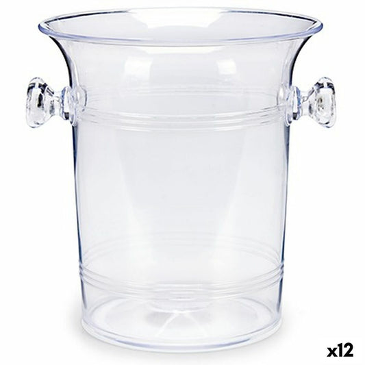 Ice Bucket Plastic 20,5 x 21 x 22,5 cm (12 Units)