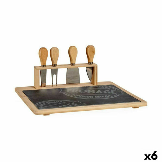 Cheeseboard Bamboo Board 27,5 x 15 x 34 cm (6 Units)