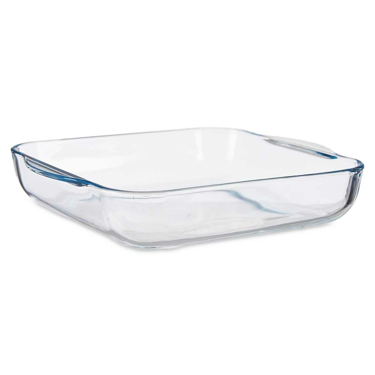 Baking tray Transparent Borosilicate Glass 27,7 x 6,5 x 31,2 cm (6 Units)