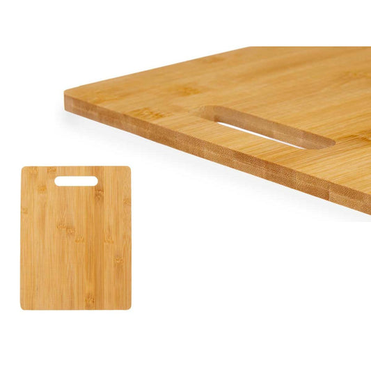 Cutting board Brown Bamboo 30 x 0,9 x 23 cm (12 Units)