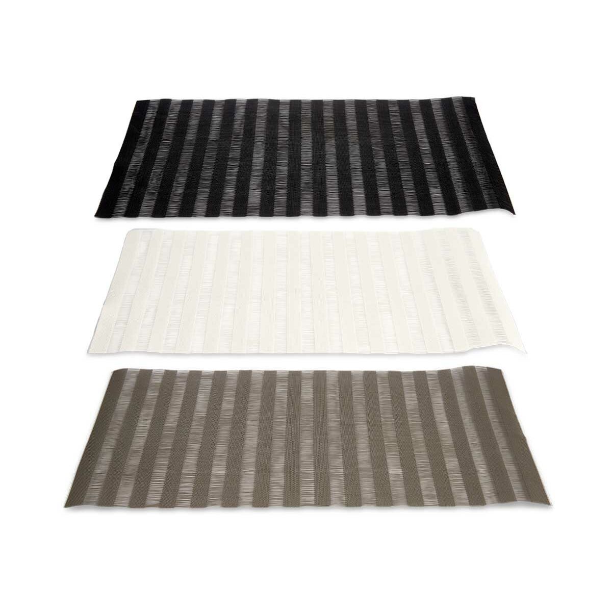 Table Mat Stripes 45 x 30 x 0,1 cm (36 Units)